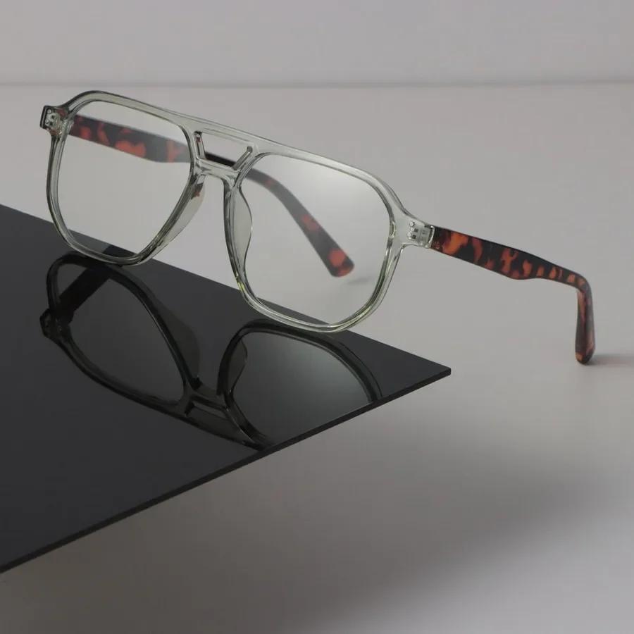 

Роскошные квадратные очки в оправе для женщин и мужчин, минималистичные прозрачные очки, стильная оправа с прозрачными линзами.