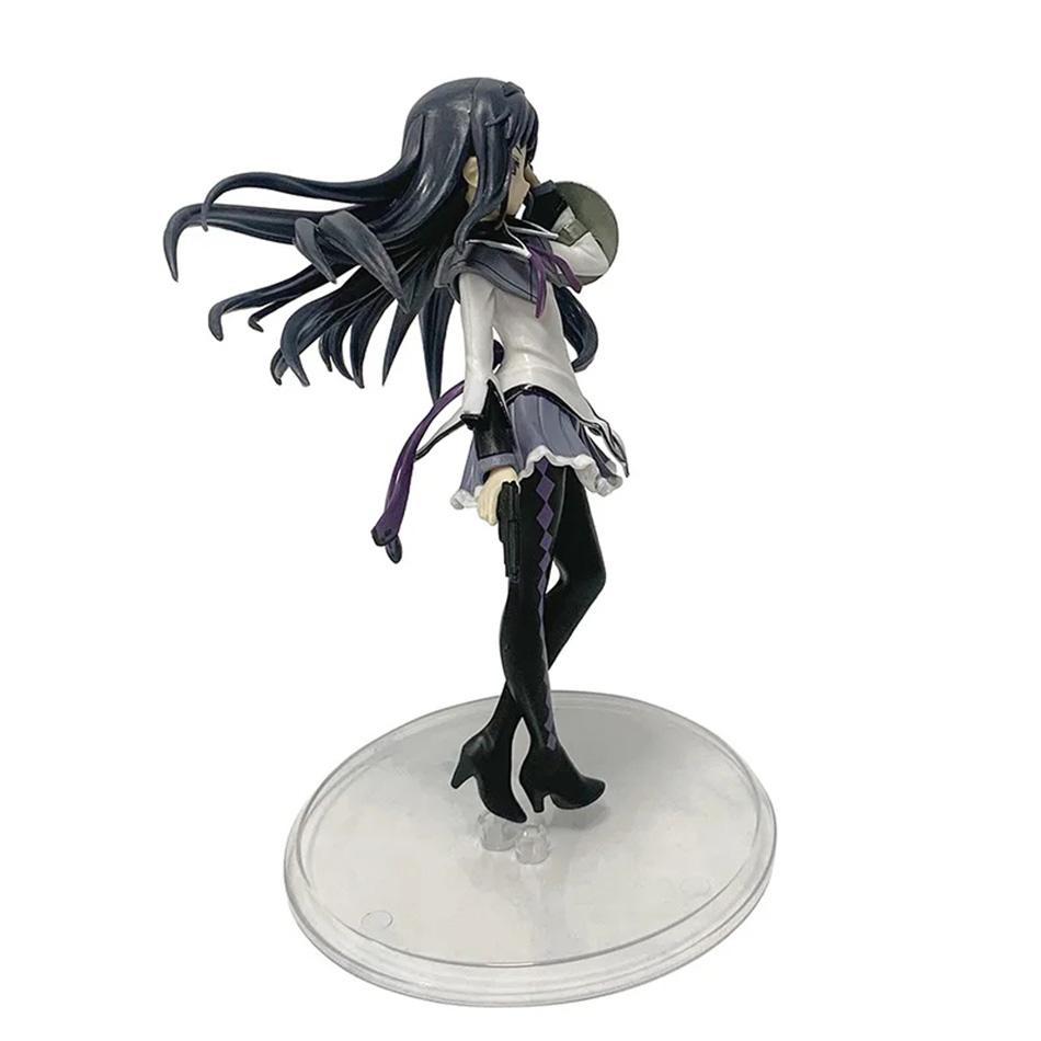 Anime Puella Magi Madoka Magica Figure 17cm Akemi Homura Action Figural Pvc Model Kawaii Decoration Doll Kids Toy Holiday Gift