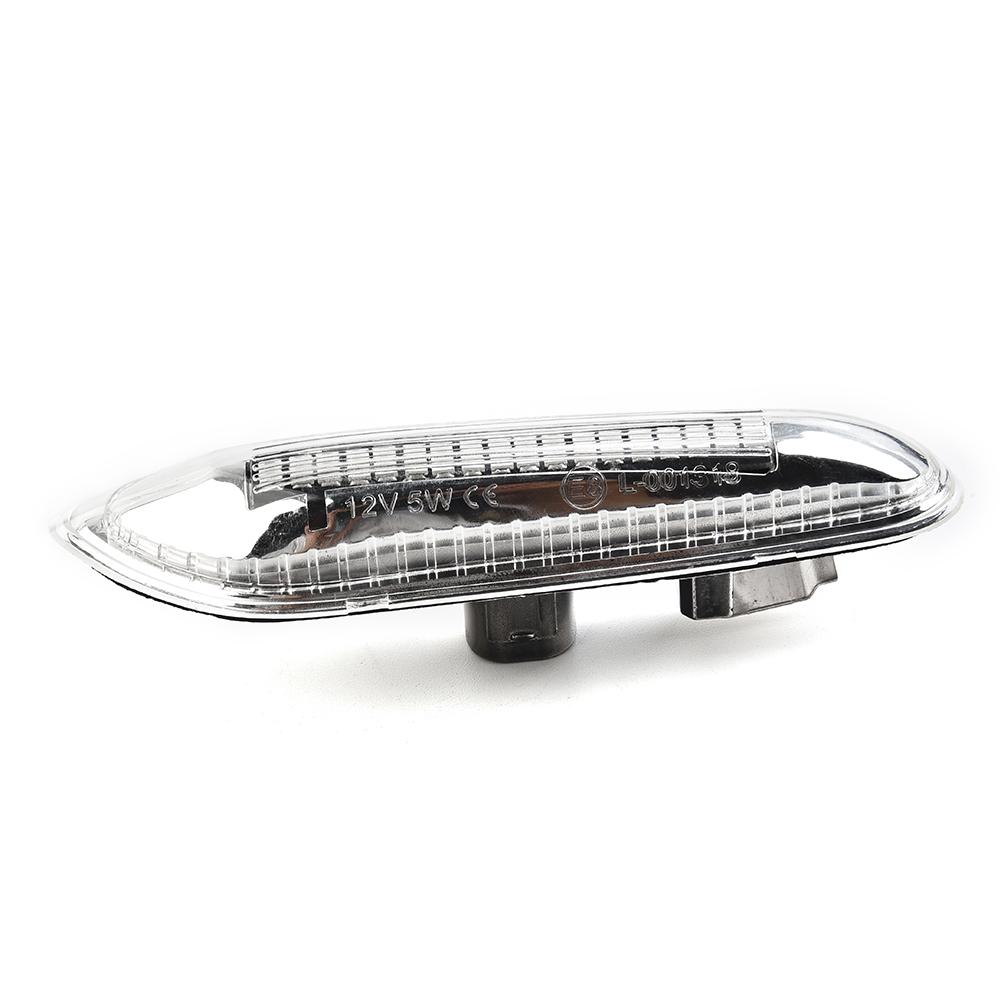 LED Side Marker Lights E60 E87 Turn Signal 1 Pair ABS Plastic Amber Dynamic E90 E91 E92 For BMW For BMW X5 E53