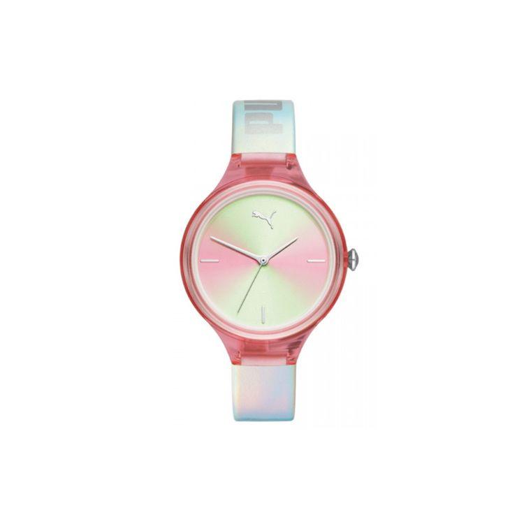 Puma Quartz Watch Leather Strap 36Mm Mother Of Pearl Dial 30M Water Resistant Women watches P1030PUMA Mother-of-Pearl Color Watch Dial
