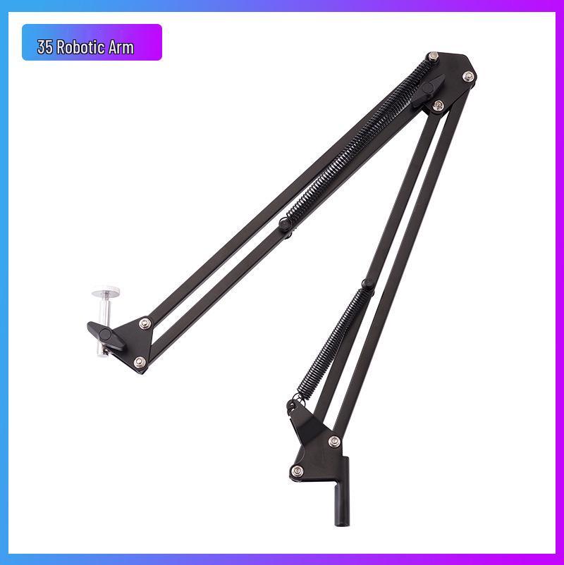 

Rotating Folding Metal Arm for Mobile Phones & Tablets: Bedside, Desktop, or Coffee Table.