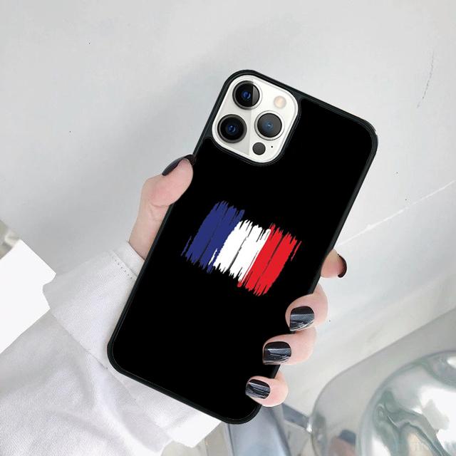 

France Flag Phone Case Cover For iPhone 17 Air 16 15 14 SE 2020 11 12 13 Pro MAX Plus iPhone 16e