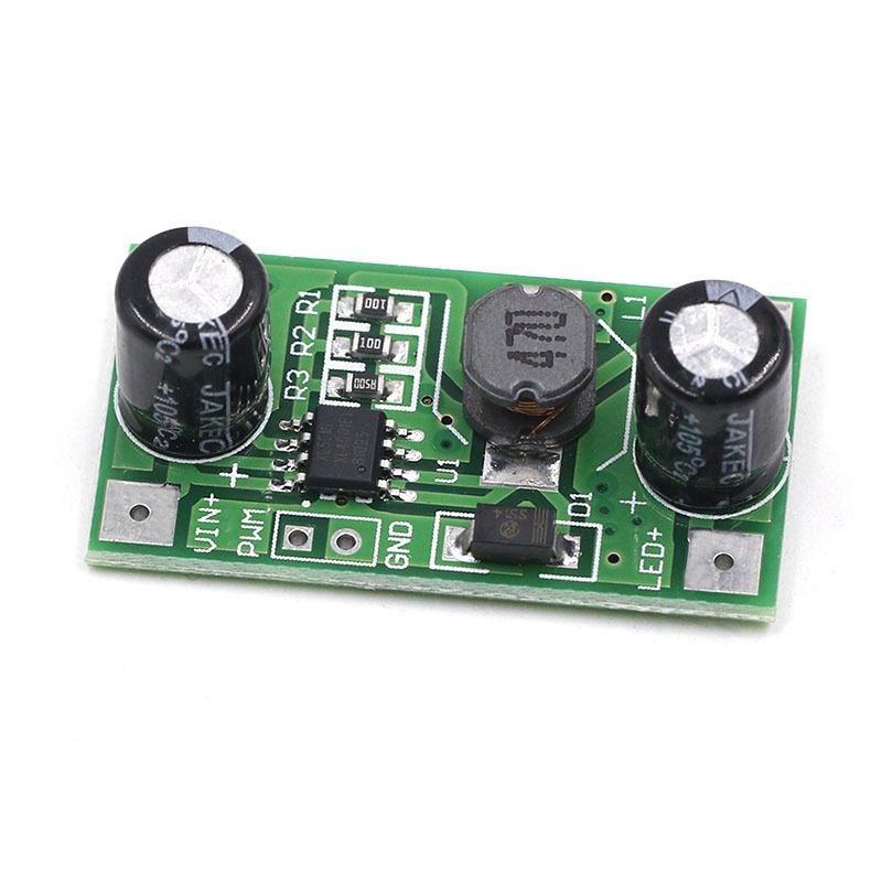 1W-3W LED Driver 350mA PWM Dimming, 5-35V DC-DC Buck Module