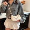 Small bag women's versatile new trendy fashion niche high-end messenger bag spring and summer armpit bag