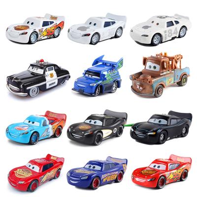 Disney Pixar Auta 3 2 Blesk McQueen Burák Originální Sběratelský Kovová Slitina Tlakově Odlitý Mini Model Hračka Auta Děti Kluk Dárek