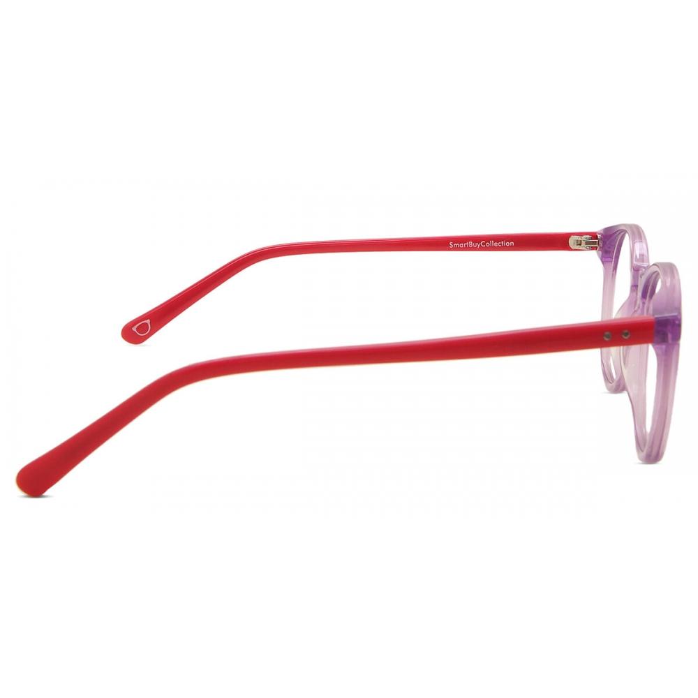 Full Rim Oval Transparent Purple Smartbuy Kids Nate Jsk 355 013 Fashion Kids Eyeglasses