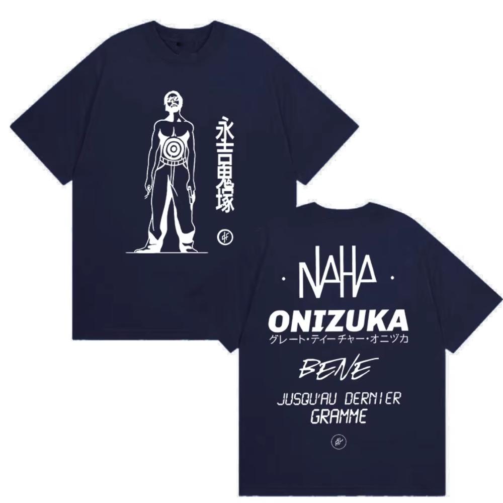 Le Monde Chico French Rap PNL Onizuka Album Print T Shirts Men Women Harajuku Fashion Retro Oversized Cotton Tshirts Streetwear