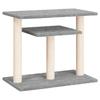 VidaXL Arbres à chat avec plates-formes gris clair 62,5 cm 172047