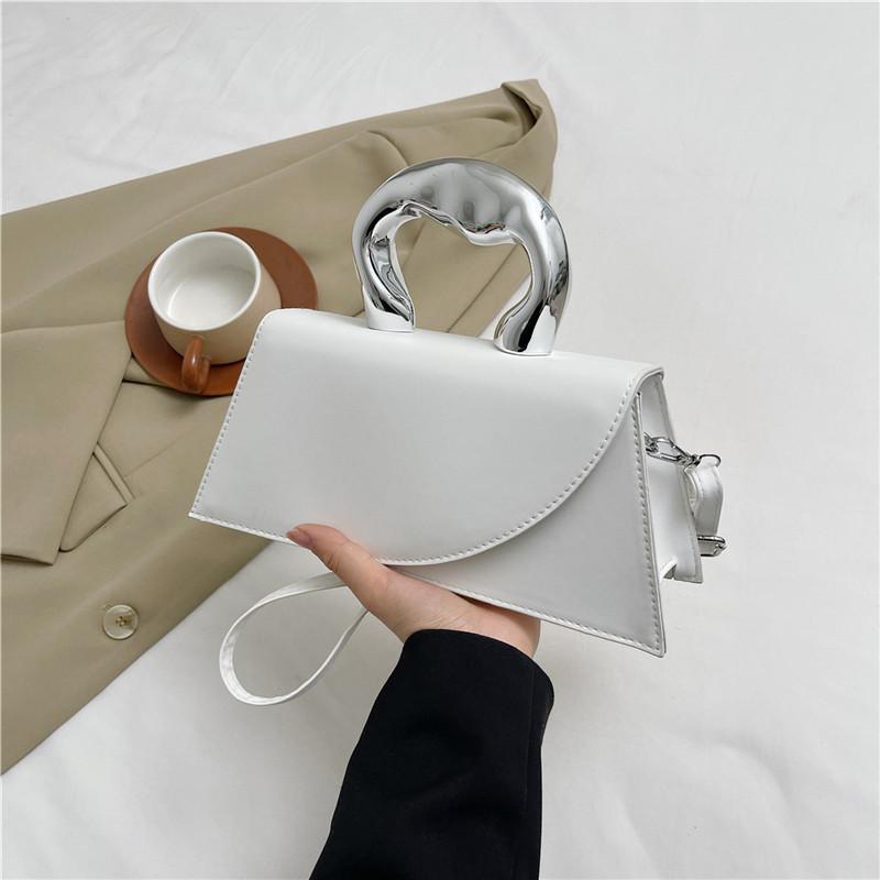 

Stylish Trendy Pu Leather Square Bag For Women 2024 New Fashion Crossbody белый