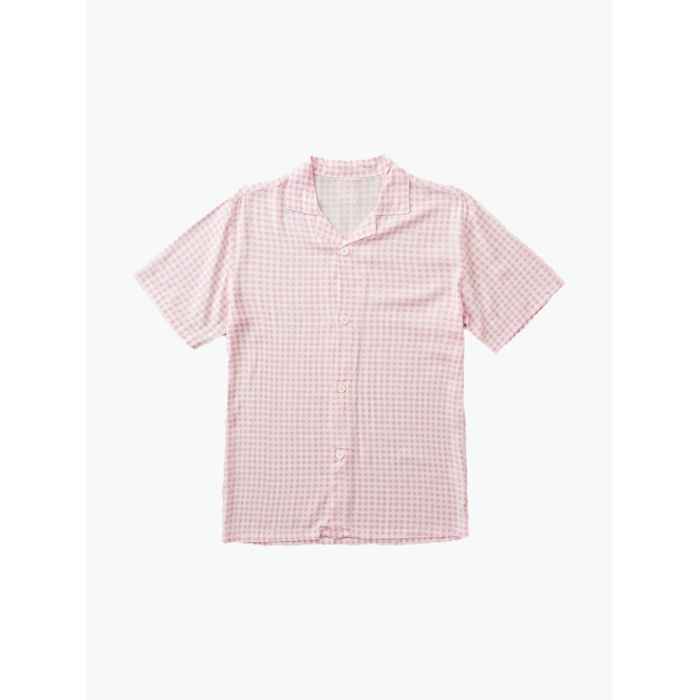 

Daiso Rayon SuMMer Pattern PyjaMas Short Sleeve M Pink