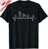 Chess Heartbeat | Gift Chess Master | Chess Club T-Shirt Print Original Design Gifts T Shirts Cotton Summer Tops