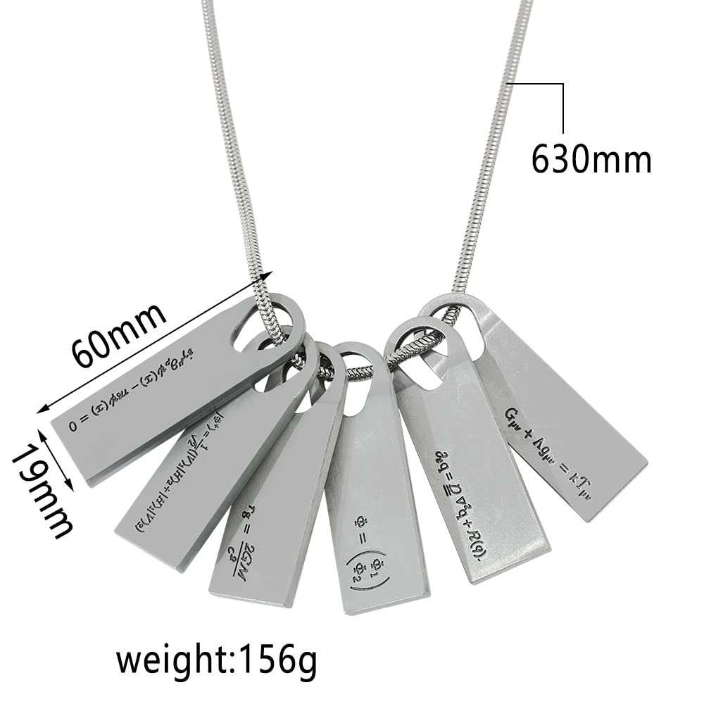 ZHANGFUCHANGOOO Metal Pendant Alloy Perfect as a Cosplay or Birthday Simple and Unofficial Men's Necklace, Keychain, Memento, Prop, Gift. Design.