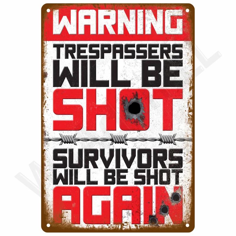 Vintage Metal Plate Tin Sign Retro Wall Art Home Decor Poster Garage Mural Aesthetic Room Bar Decoration