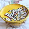 Popcorn Design Bucket Bag, Chain Crossbody Bag, Creative Cylinder Purse For Women, PU Leather Textured Bag Purse, Fancy Fashion Shoulder Bag