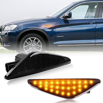 POPMOTORZ BMW X3 F25 LED Side Marker X5 E70 Flowing Turn Signal Lamp with