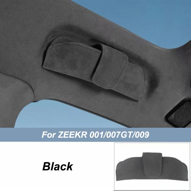 For ZEEKR 001/009/007GT 2021-2026 Interior Magnetic Glasses Case Suede Glasses Storage Box Car Styling Modified Accessories