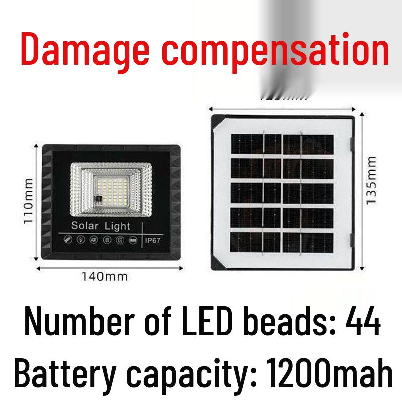 2024 Solar Floodlight: Outdoor Courtyard & Street Lighting, 300W-10000W