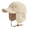 Windproof Velvet Pilot Hat Solid Color Winter Cap Japanese Bomber Hat  Outdoor