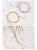 Titanium Steel Pig Nose Clavicle Chain with Zircon Diamonds - Women's High-End Niche Design Necklace