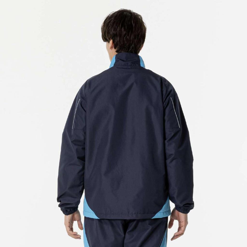 Mizuno Basketball Windbreaker Shirt Navy X W2JEB501 Jacket, Water-Repellent, Turquoise,