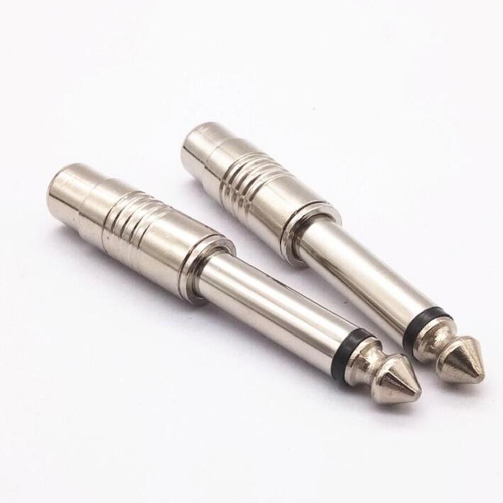 5Pcs Audio Adapters 6.5mm Male to Female Stereo Brand New Hot High Quality
