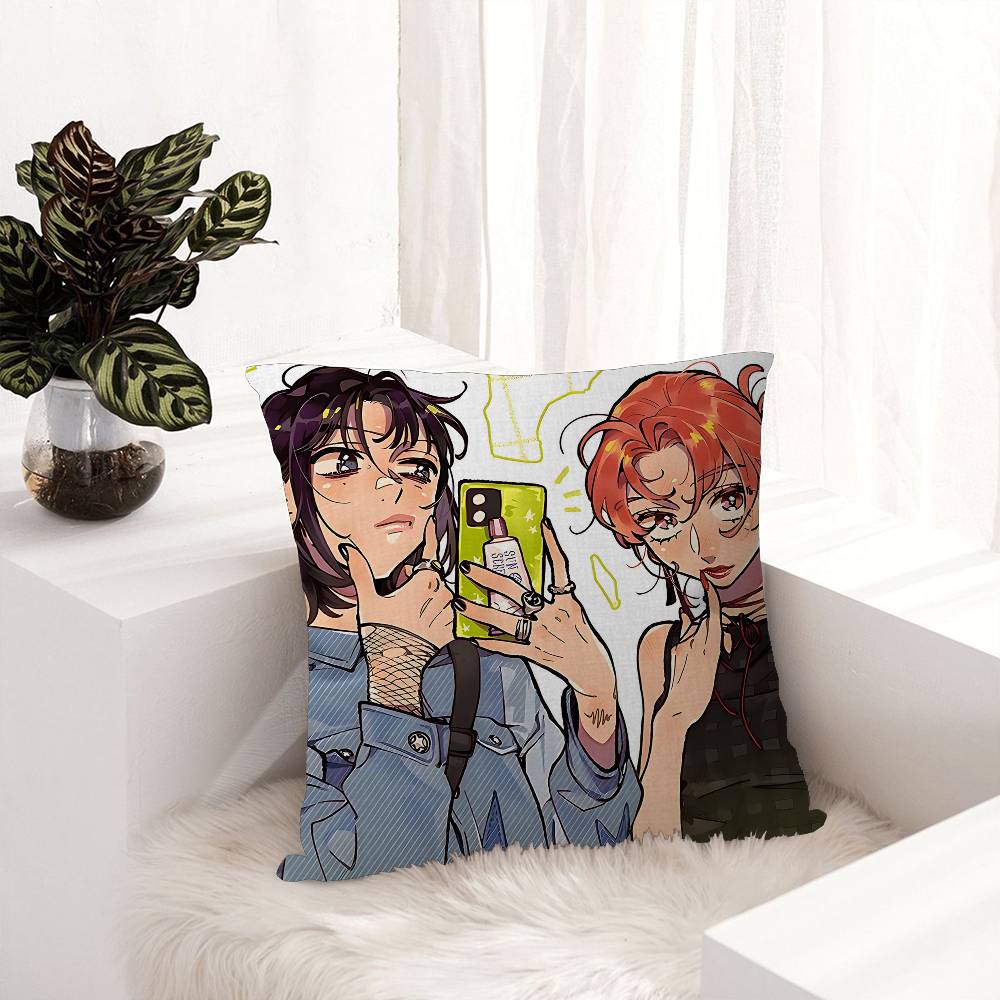 Kininatteru Hito Ga Otoko Janakatta Pillowcase Toon Gift Cushion Cover Bedroom Home Sofa Chair Seat Decor Pillow Case