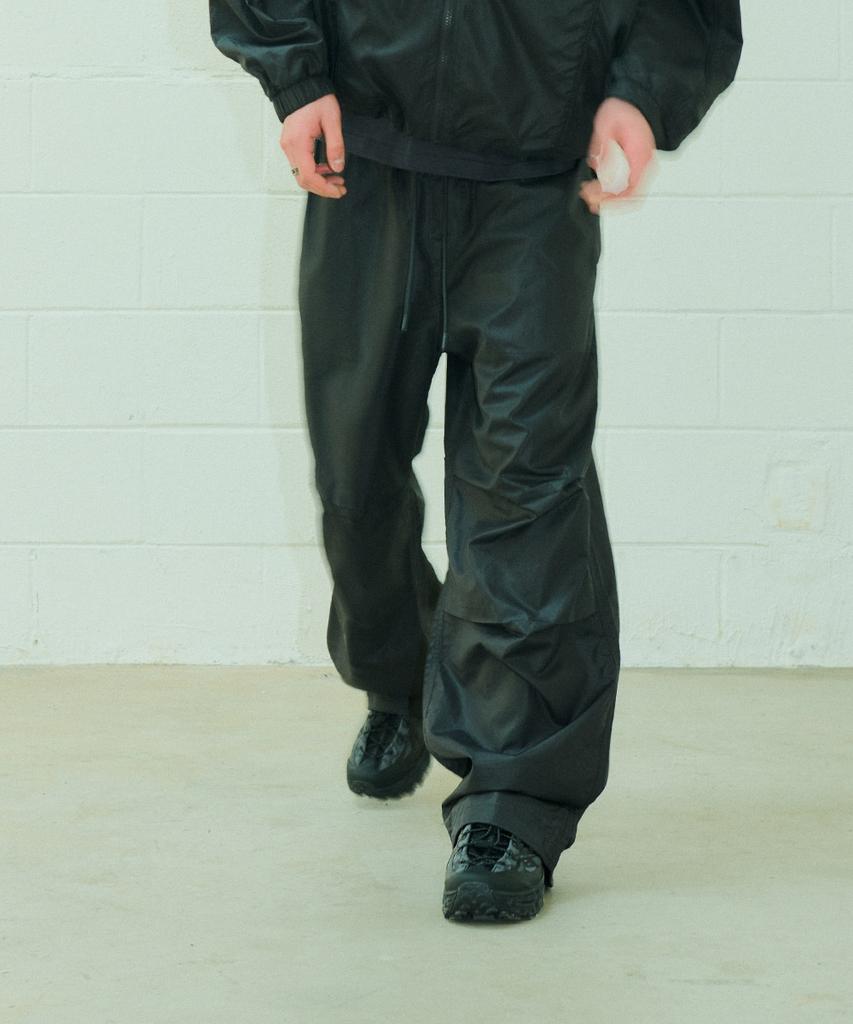 Desiledeu Glossy Wide Pants-Fbsk2211C09