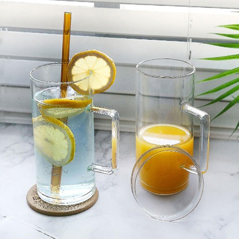 1 x Modern Straight Lidded Mug