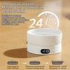 Heated Cat Dish 4 Temperature Settings Automatic Pet Drinking Plate Thermal Heated Water Bowl for Chickens Ducks Birds Animals