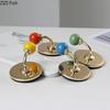 Golden Bending Hook Clothing Hat Hooks Wall-mounted Storage Hanging Hooks Colorful Wall Storage Holder Decorative Shelves