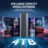USB3.1 M.2 SSD Gehäuse Mobiles Gehäuse Unterstützt NVME SATA Typ-C Massives Metall Externes Festplattengehäuse Laptop Telefon SSD