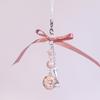 Elegant Beaded Mobile Phone Lanyard Handmade Beaded Keyring Accessory for Women