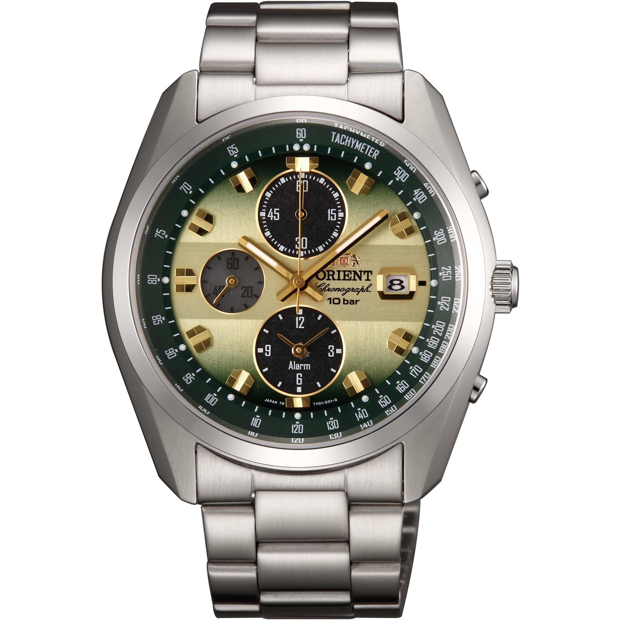 

[ORIENT] Мужские солнечные часы-хронограф NEO70, золото, сделано в Японии с внутренней гарантией, WV0021TY