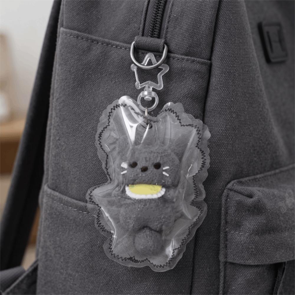 Squishy Pendant Kitty Squishy Keychain Soft Mochi Cat Fidget Toy  Desktop Decor