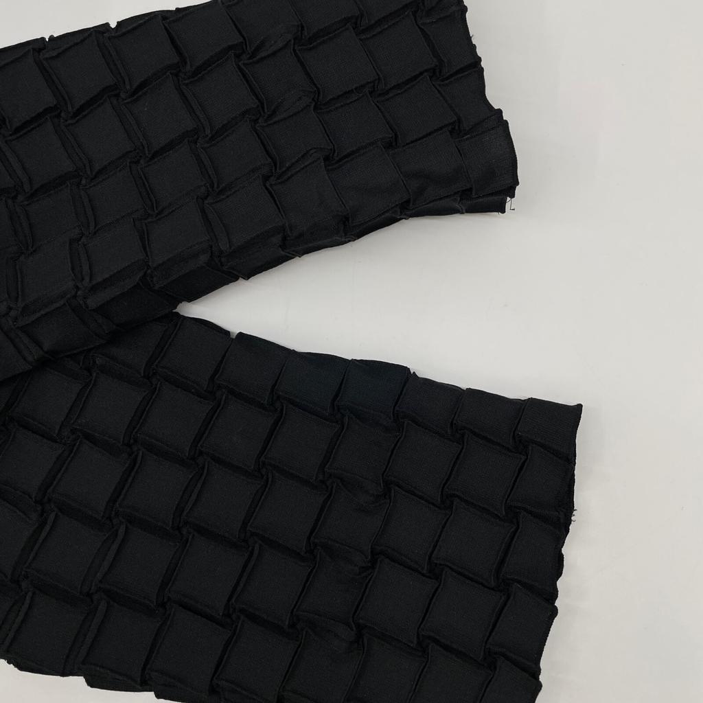 ISSEY MIYAKE Black IM52FD517 Cotton Blend Jacket Jacket 2 blackUsed