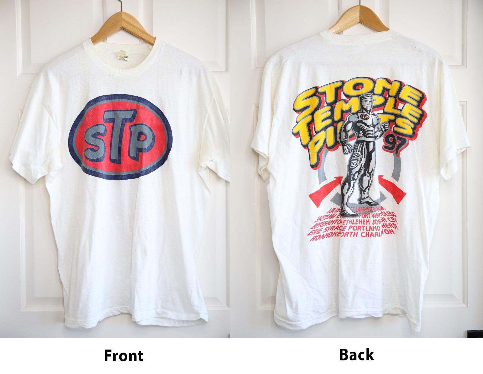 Stone Temple Pilots Vintage T shirt 1997 Size USA L