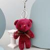 Portachiavi Ciondolo Tuta Peluche Orsacchiotto - Piccolo Giocattolo Regalo