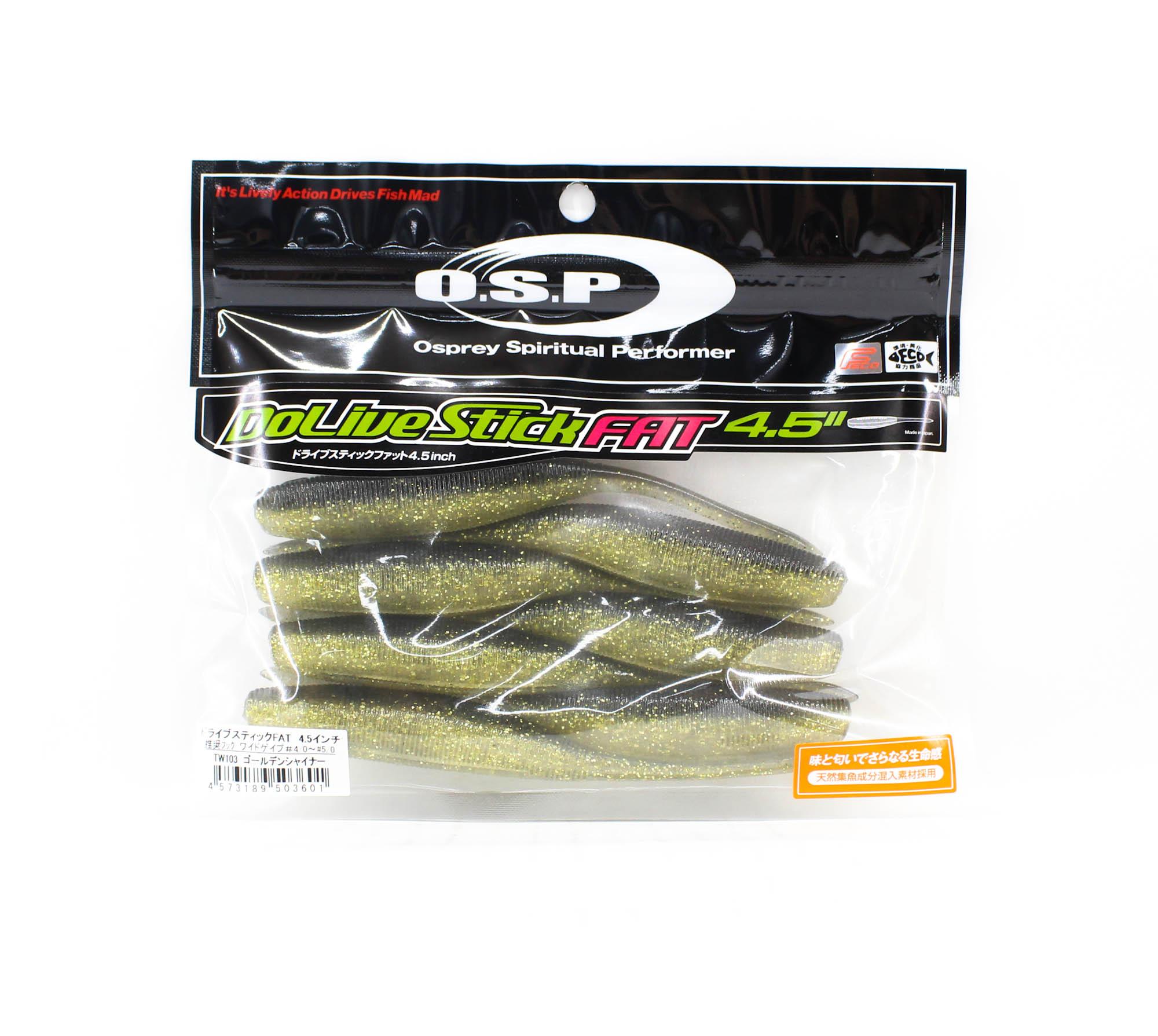 

Мягкая приманка OSP Dolive Stick Fat 4,5 дюйма TW-103 (3601)