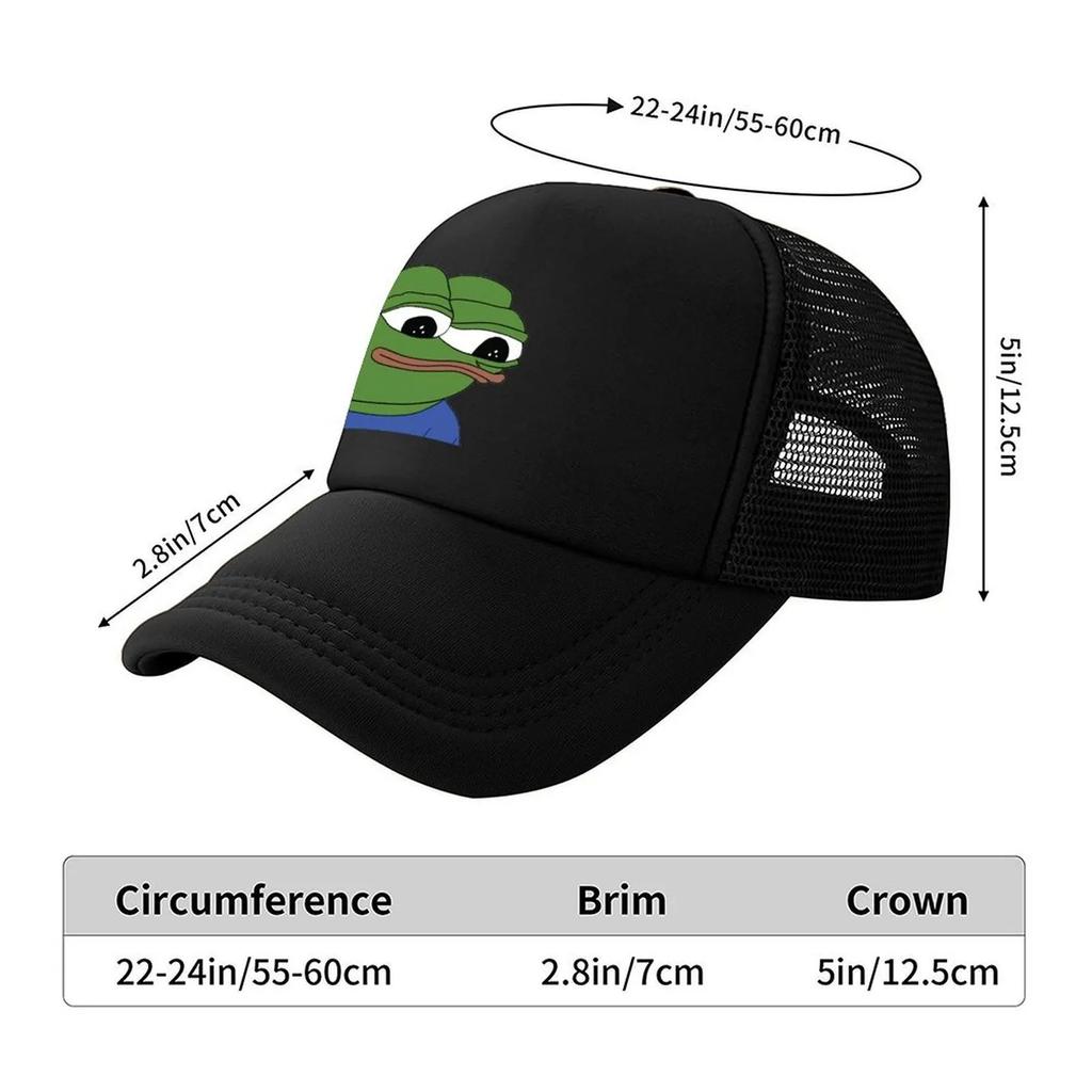 Classic Pepe the frog helper Apu  Meme Baseball Cap custom Hat Brand Man cap Uv Protection Solar Hat fun hats Hats Man Womens