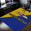 Ravens Teamgeist Teppich Büro Teppich Rutschfeste Matte, Stuhlmatte Bodenbelag für Gaming, Schlafzimmer, Wohnzimmer, Heimdekoration Weihnachtsgeschenk