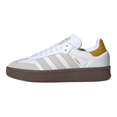 Originals SAMBA XLG Abrasion Resistant Low Top Skateboard Shoes Unisex White Brown Sneakers JR3325