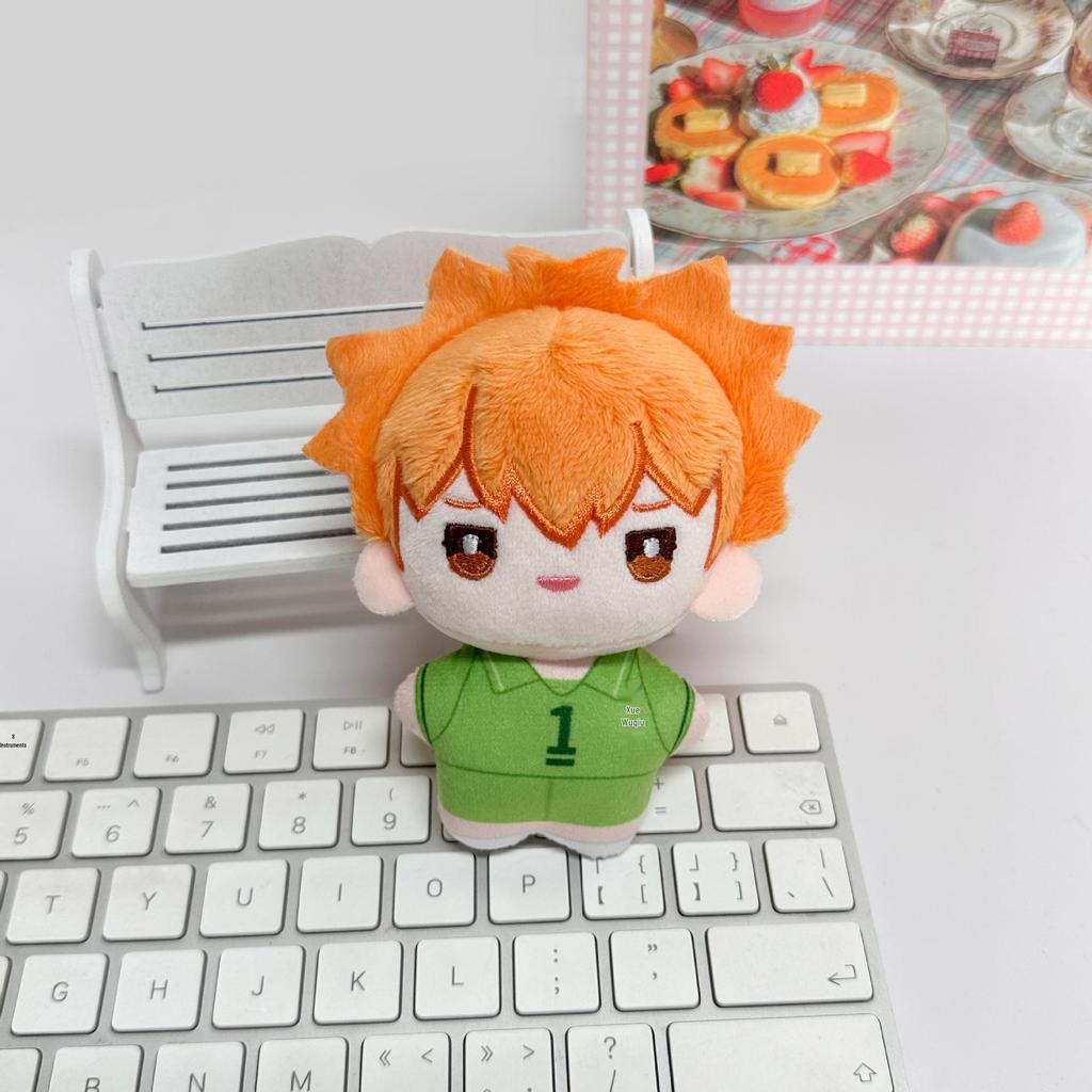 Japanese Anime 2D Volleyball Plush Keychain Pendant