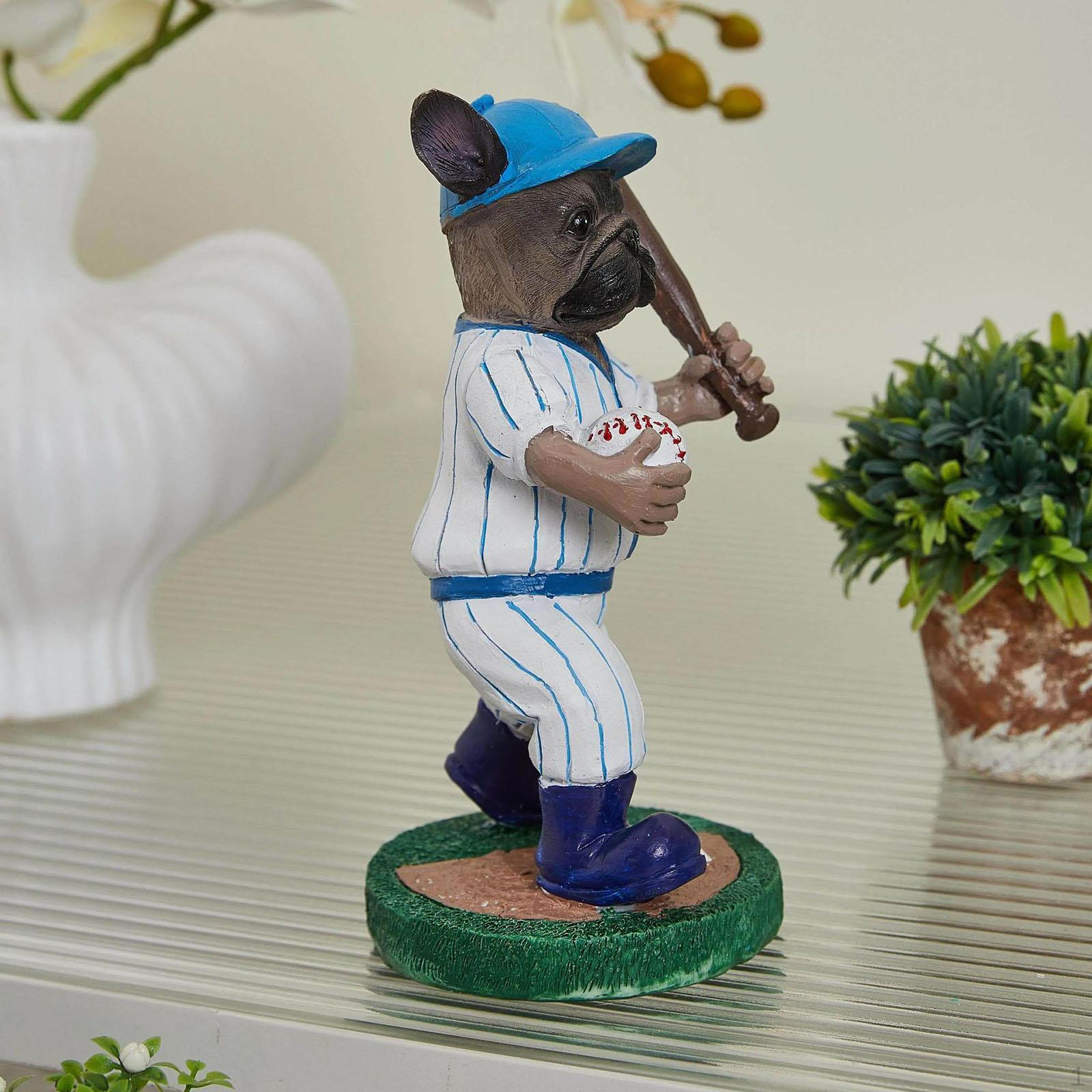 

Dog Figurine Sculpture Practical Handmade Craftsmanship Animal Tabletop Ornament for