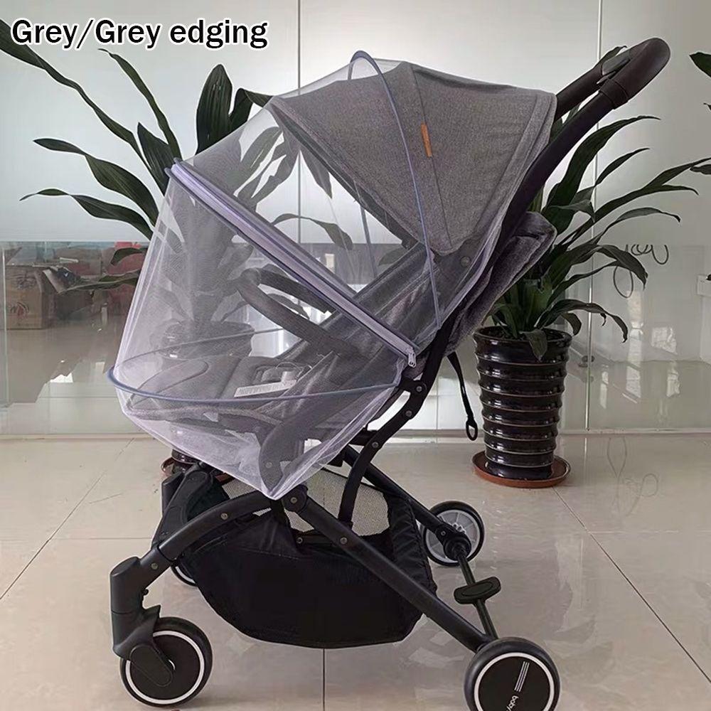 Mosquito Net Full Cover for Baby Car seat Cover Cradles Stroller Mosquito Netting Stretchable Netting Dual-Use Zipper Mesh