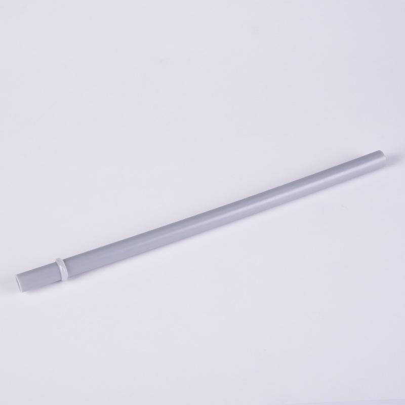 12Mm Aperture Straw Multi-Color Solid Color Plastic Cup Accessories Pp Straw Non-Disposable Straw With Ring