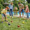 Jeu de croquet - FERRY JOUETS - Complet 6 joueurs - Bois - Chariot de transport - Multicolore