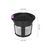 3pcs Reusable K-cup Coffee Capsule Keurig Brewers Refillable Coffee Filters