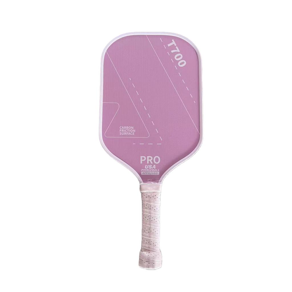 T700 Matte Carbon Fiber 16mm Pickleball Paddle - Lightweight, Professional Competition Style