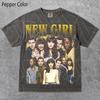 Limitiertes New Girl Vintage T-Shirt, Geschenk für Frau und Mann Unisex T-Shirt FD