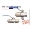 OIMG Aluminum Alloy Gas Pipe Push-Fit Copper Valve